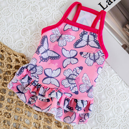 Summer Fruit Dog Sling Clothes for Comfortable Wear