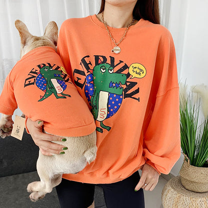 Pet Parent-Child Outfits Better Than Panda Apparel