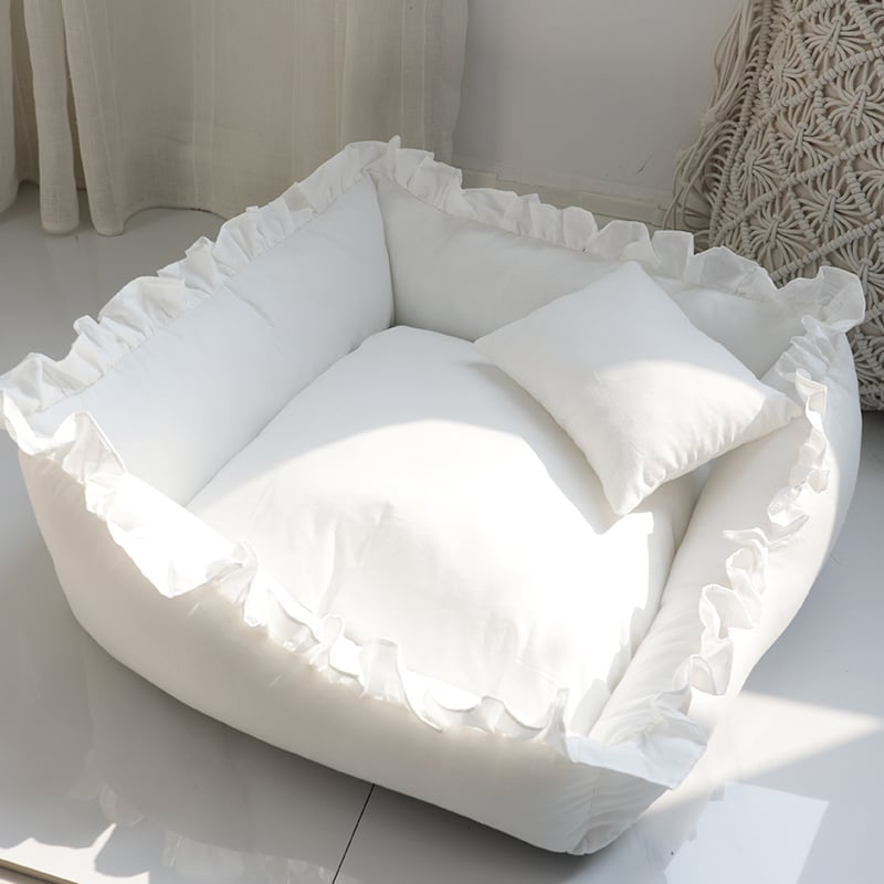 Super Comfy Princess Dog Bed Sofa for Small Pets