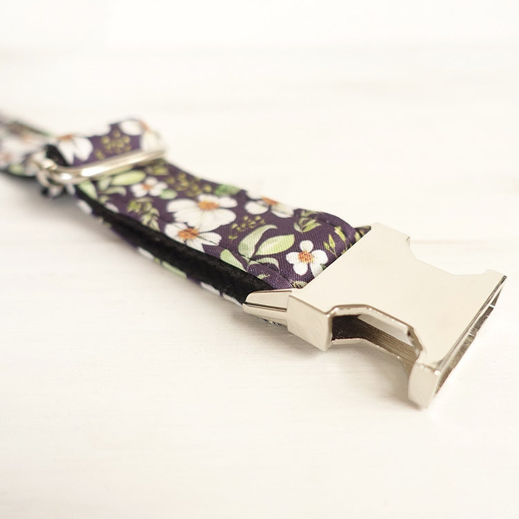 MUTTCO Metal Buckle Dog Collar - Durable Pet Accessory