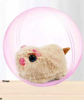 Cute Electric Hamster Toy - Walking Rolling Hamster Ball