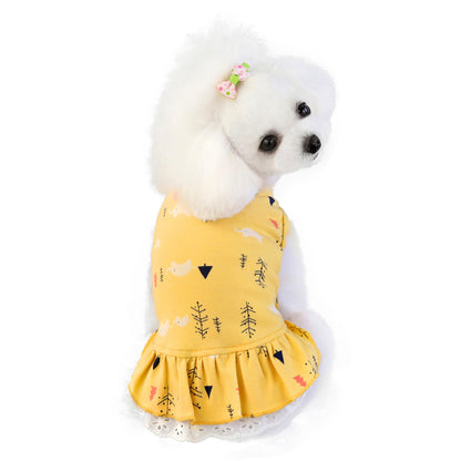 Pet Clothing Spring Summer for Dogs - Elephant Dress