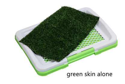 Flat Pet Toilet Dog Potty with Lawn Design