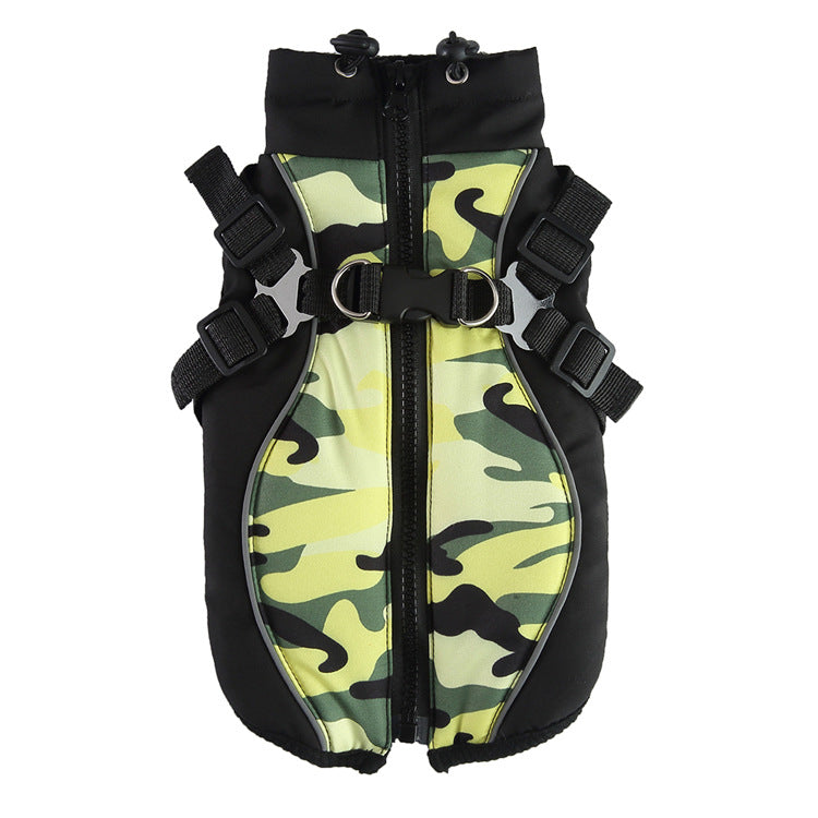 Winter Dog Cotton Padded Coat for Warmth
