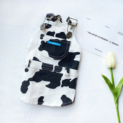Teddy Bear Suspenders for Pet Cow Lovers