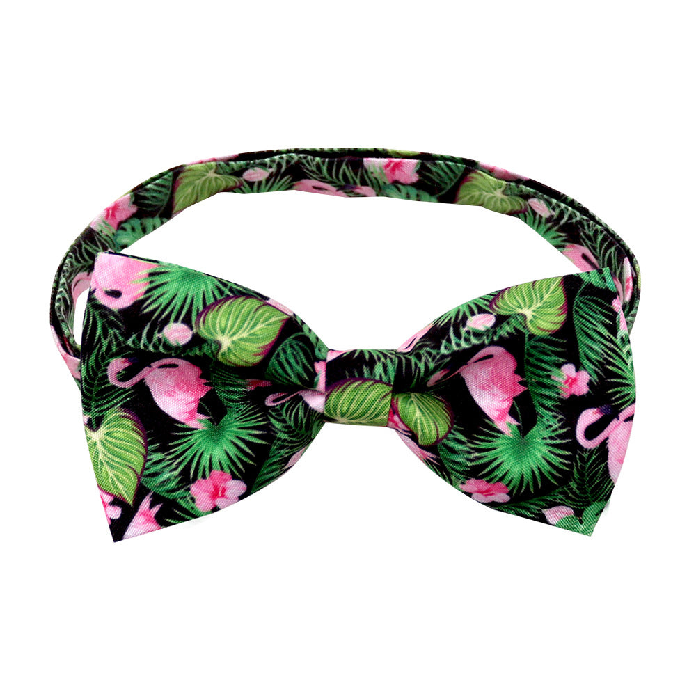 Cactus Bow Tie Pet Decorations for Dogs and Cats