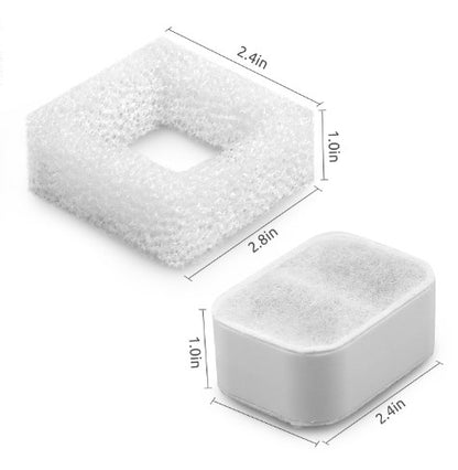 Ceramic Pet Water Dispenser with Activated Carbon Filter