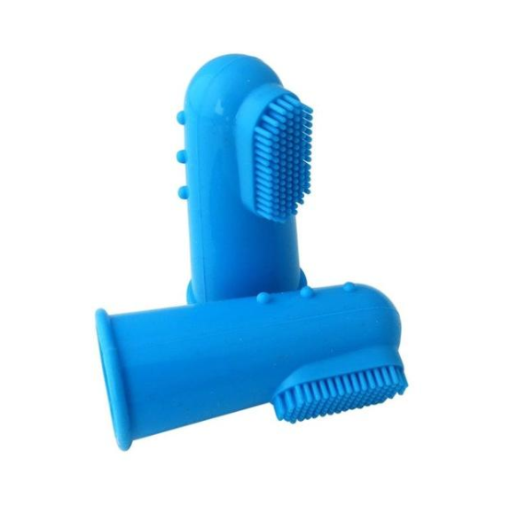 Silicone Finger Toothbrush for Pets - Safe and Non-Toxic