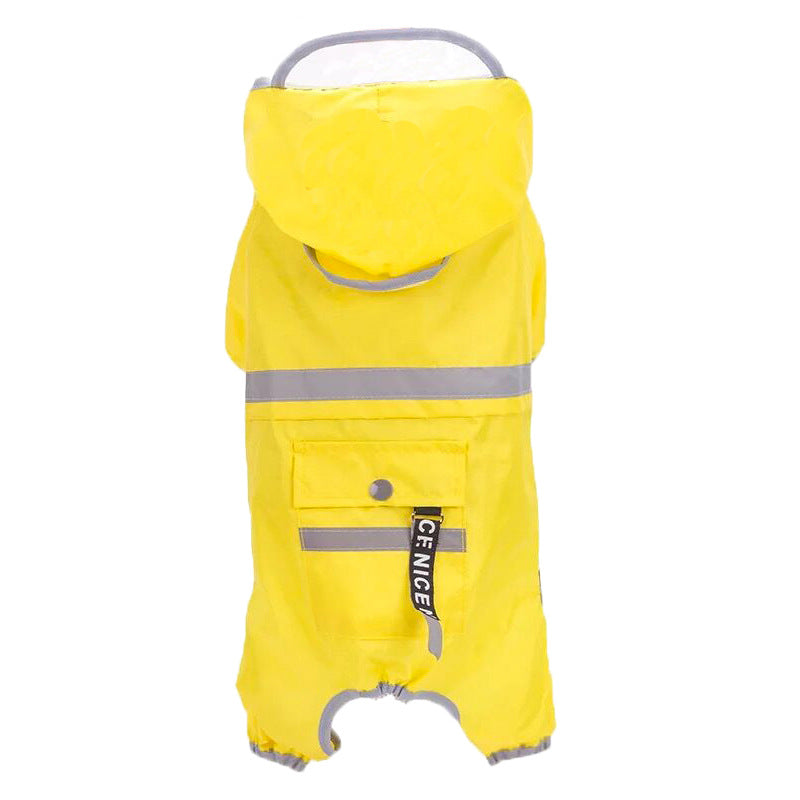 Corgi Waterproof Raincoat for Pets, Full Coverage