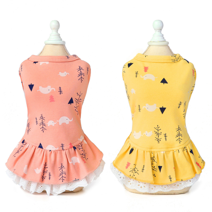 Pet Clothing Spring Summer for Dogs - Elephant Dress