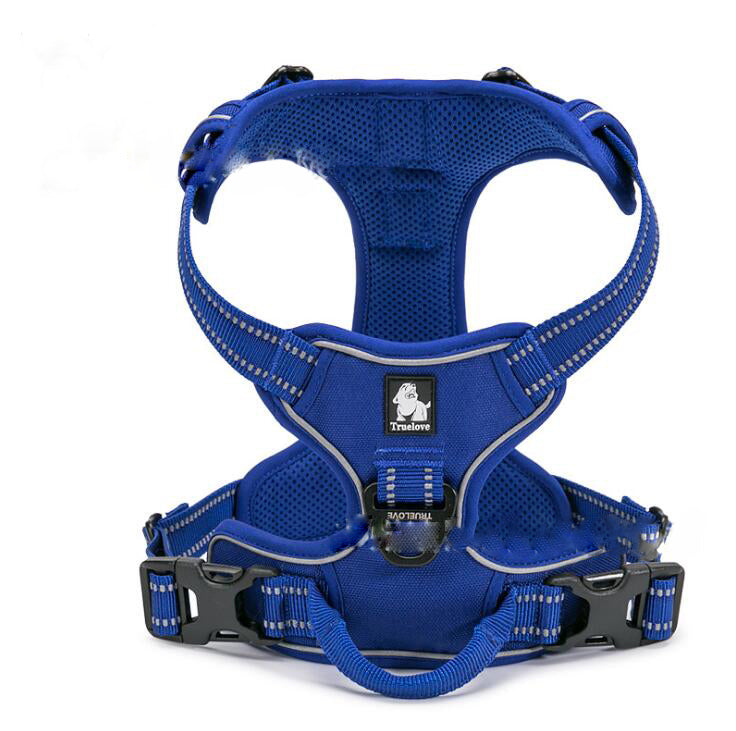 Truelove Adjustable Reflective Nylon Harness for Dogs