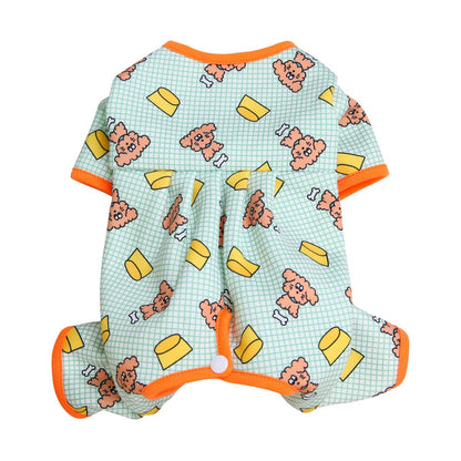 Casual Minimalist Print Clothes for Pets