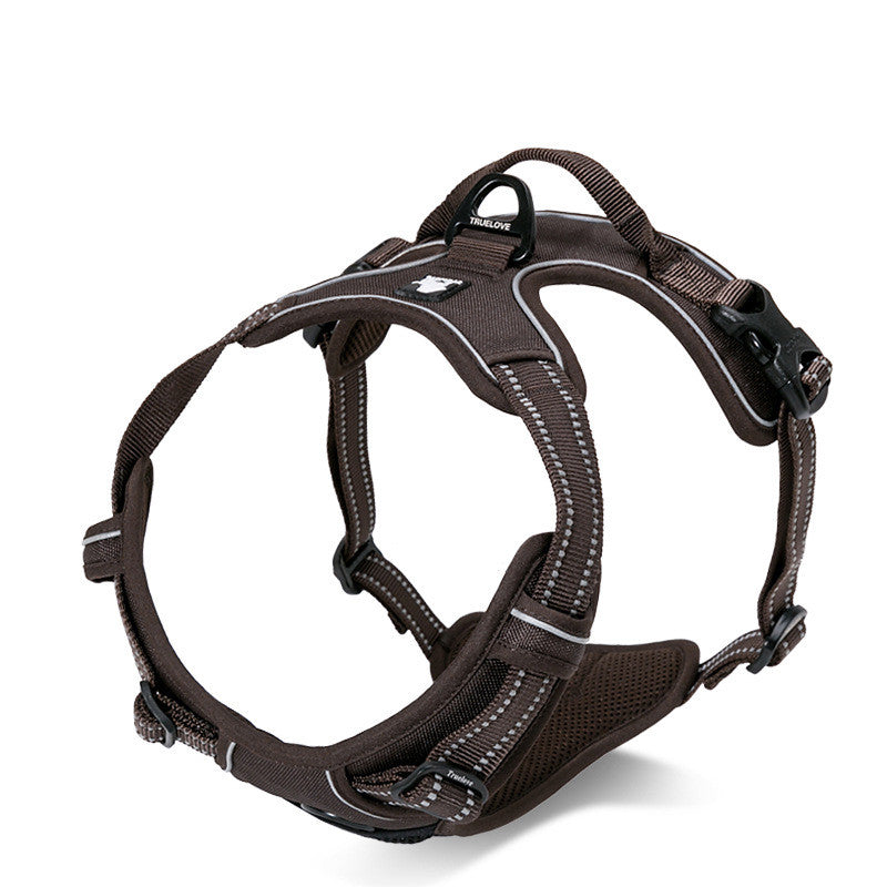 Truelove Adjustable Reflective Nylon Harness for Dogs