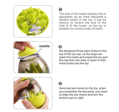 Dog Food Dispenser for Pets and Feeding Supplies