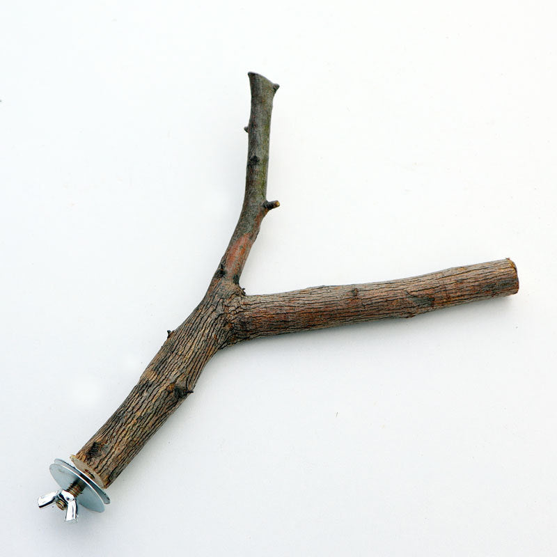 Parrot Stand Bar with Log Tree Branch Perch