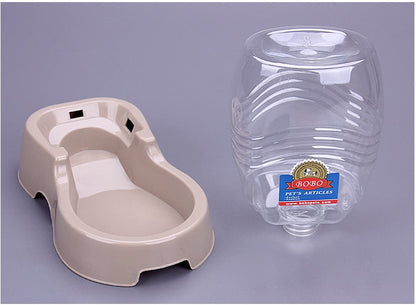 Large Capacity Dog Water Bowl and Seat Drinker