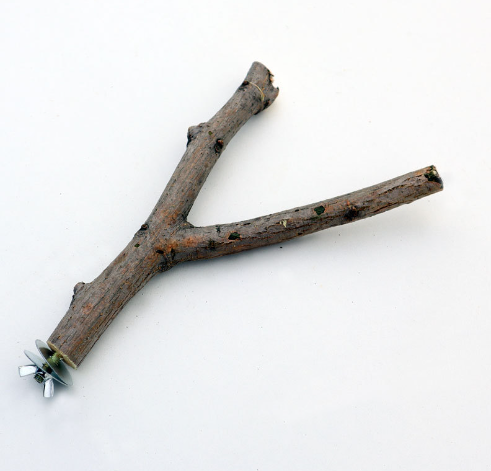 Parrot Stand Bar with Log Tree Branch Perch