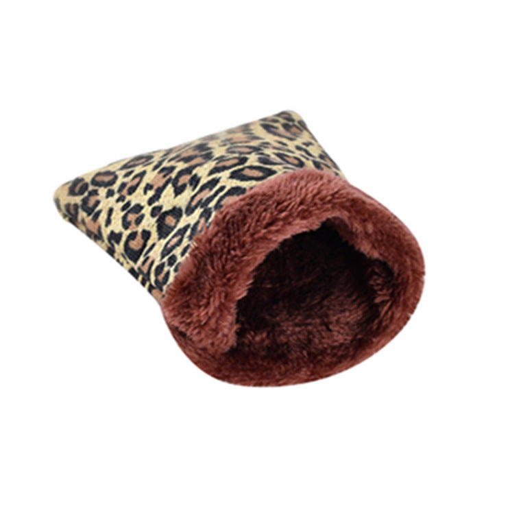 Golden Silk Bear Hamster Cozy Canvas Sleeping Bag