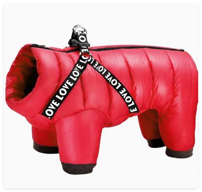 Waterproof Winter Down Jacket for Small Dogs