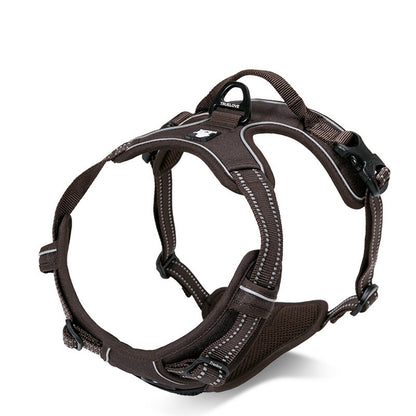 Truelove Adjustable Reflective Nylon Harness for Dogs