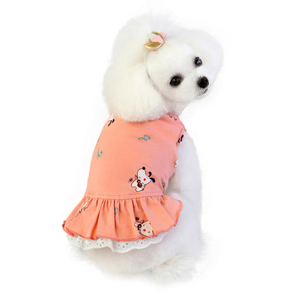 Pet Clothing Spring Summer for Dogs - Elephant Dress