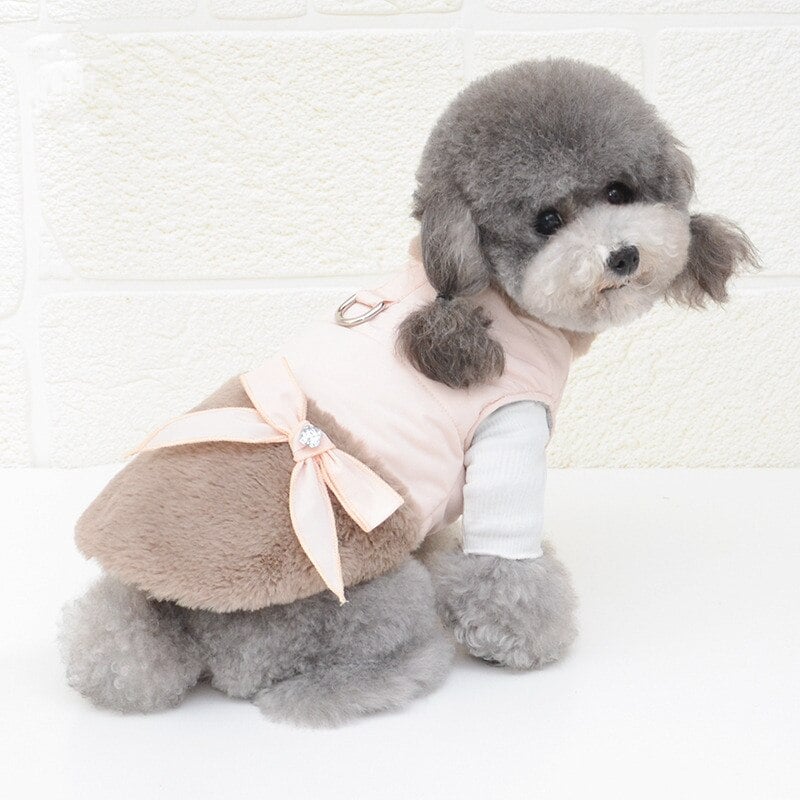 Warm Velvet Pet Clothes for Autumn and Winter