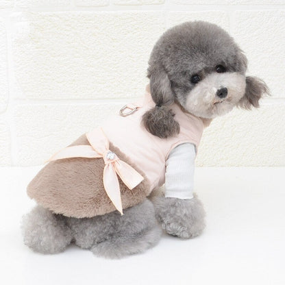 Warm Velvet Pet Clothes for Autumn and Winter