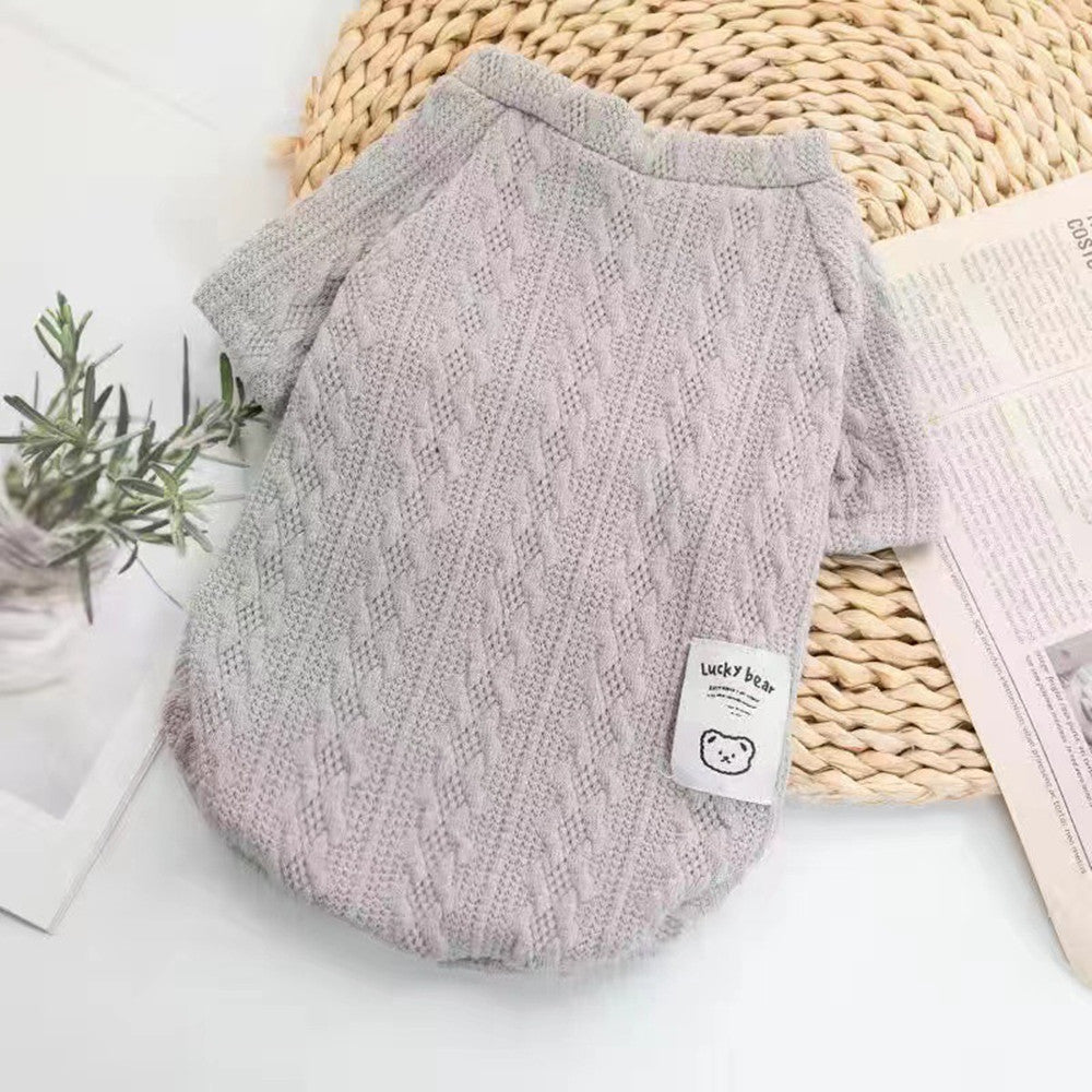 Warm Teddy Fashion Clothes for Dogs