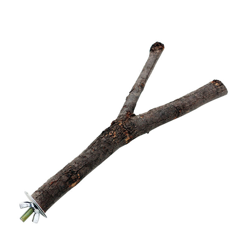 Parrot Stand Bar with Log Tree Branch Perch