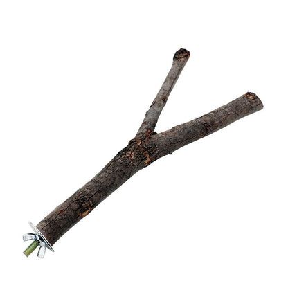 Parrot Stand Bar with Log Tree Branch Perch