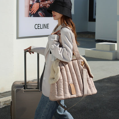 Detachable Cat Shoulder Bag - Portable and Breathable