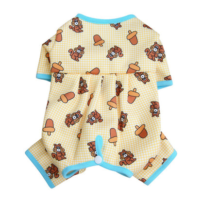 Casual Minimalist Print Clothes for Pets