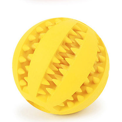Rubber Dog Ball Toy for Puppies and Large Dogs