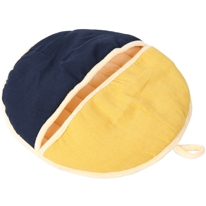 Cat Bed and Sleeping Bag with Dual Use Design
