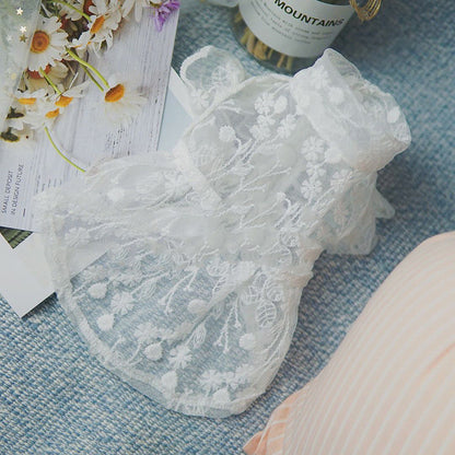 Lace Sunscreen Skirt for Dogs and Cats